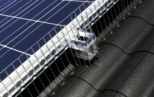 Schutz vor Tauben mit Solarspikes